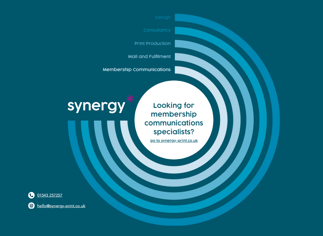 Synergy logo and holding image for www.synergy-print.co.uk